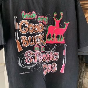 Black Printed T-Shirt